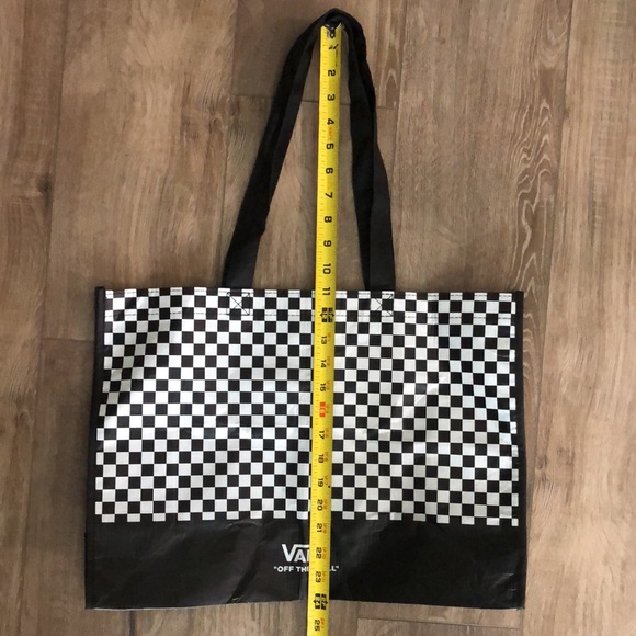 NWOT! - VANS “Off The Wall” Checkerboard Reusable Shopping Bag Tote - Picture 9 of 9
